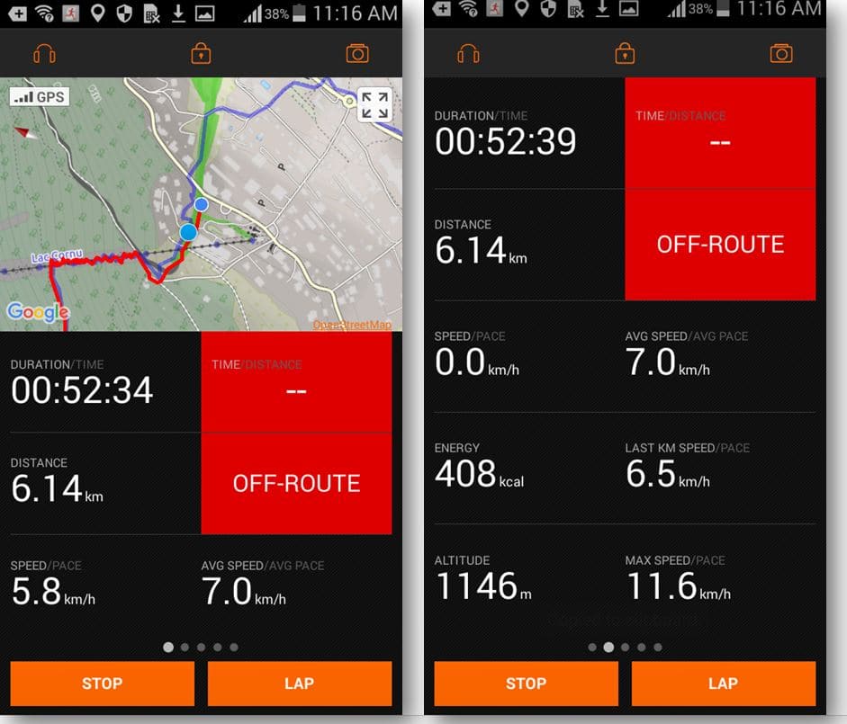 aplikacja do biegania sports tracker