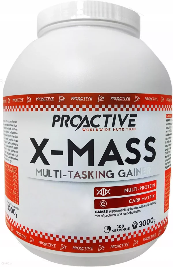 Proactive X Mass 3000g gainer