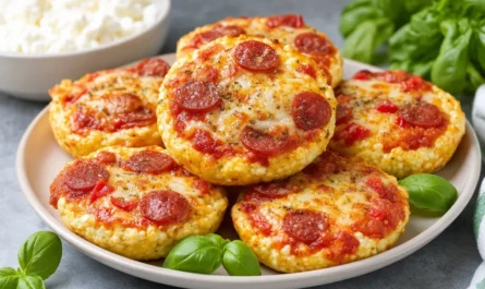 Pizzerinki z serka wiejskiego: sprawdzony przepis