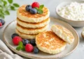 Fit placuszki z serka wiejskiego bez mąki - przepis